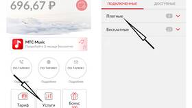 Как отключить подписку через МТС в Спар