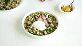 Классическая окрошка на квасе: пошаговый рецепт