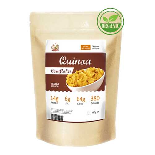 Хлопья киноа Ufeelgood Quinoa cornflakes organic в Спар