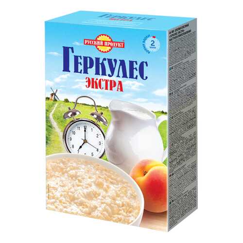 Овсяные хлопья Геркулес экстра быстрого приготовления 350 г в Спар