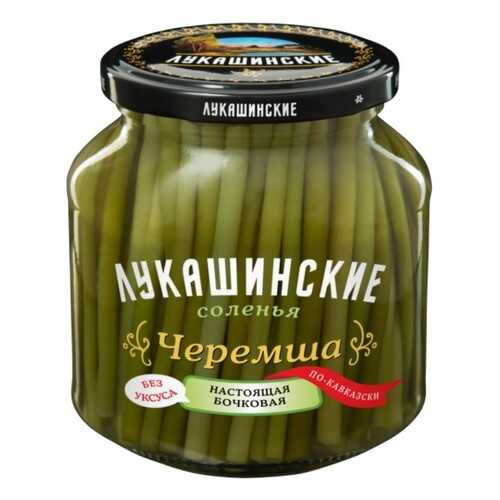 Черемша Лукашинские солёная по-кавказски 340г в Спар