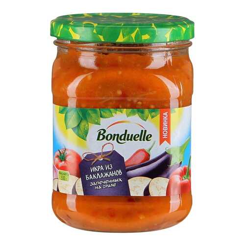 Икра Bonduelle из баклажанов запеченных на гриле 530 г в Спар