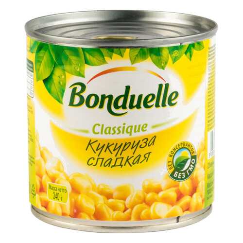 Кукуруза сладкая Bonduelle classique 340 г в Спар