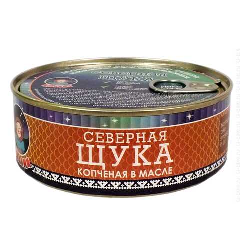 Рыбные консервы ТМ Ямалик щука северная копченая в масле 240 г в Спар
