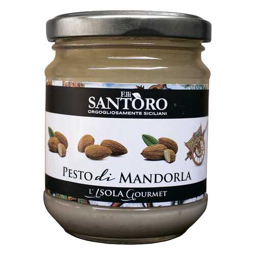 Соус песто Santoro из миндаля 180 г в Спар