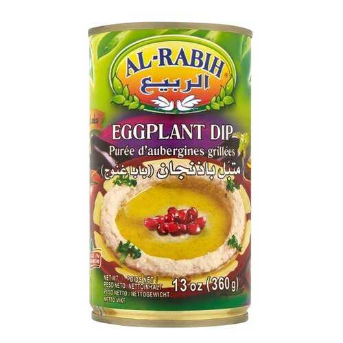 Закуска Al-Rabih Баба Гануш баклажаны с тахини 380 г в Спар