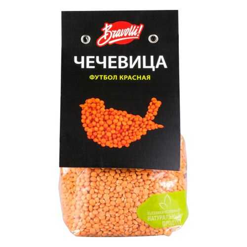 Чечевица Bravolli! футбол красная 350 г в Спар