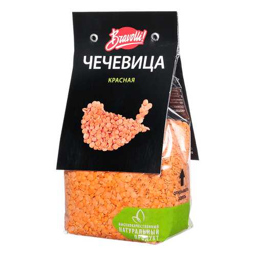 Чечевица Bravolli красная 350 г в Спар