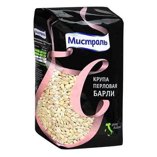 Крупа Мистраль барли перловая 500 г в Спар