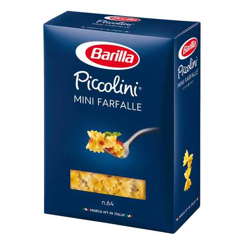 Макароны Barilla мини фарфалле 400 г в Спар