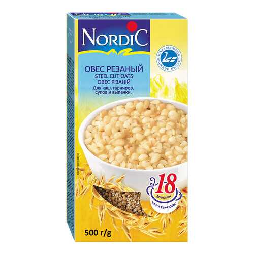 Овес Nordic резаный 500г в Спар