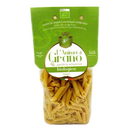 Паста из твердых сортов пшеницы La Bottega penne rigate bio L`oro Di Gragnano 500 г в Спар