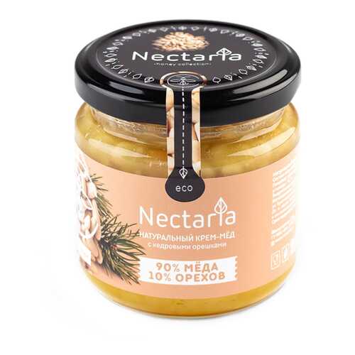 Крем-мёд с кедровым орехом Nectaria 230 г в Спар