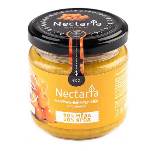 Крем-мёд с облепихой Nectaria 230 г в Спар
