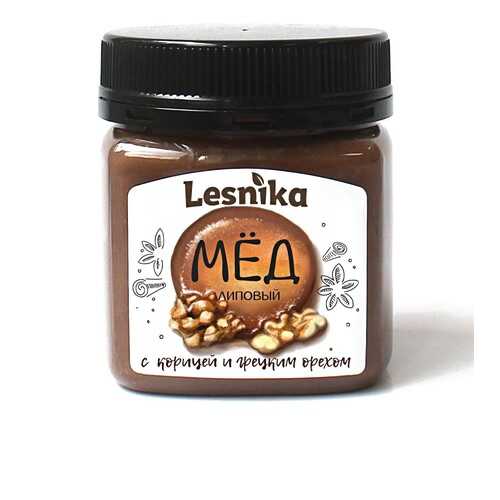 Мед Lesnika липовый с корицей и грецким орехом 250гр в Спар