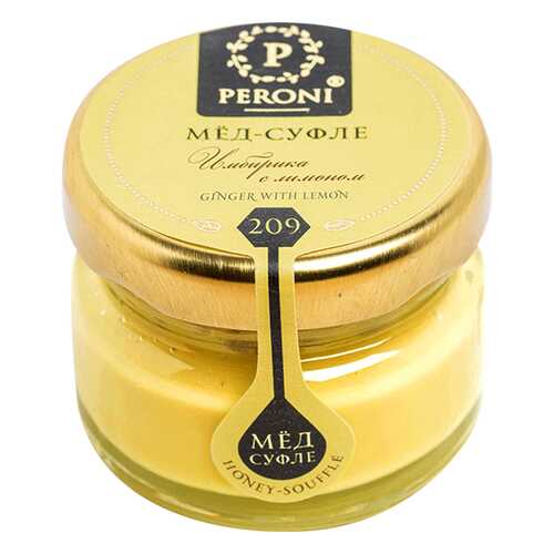 Мед-суфле Peroni Honey имбирика с лимоном 30 г в Спар