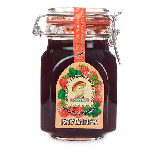 Варенье Экопродукт Домашнее из клубники 1 кг в Спар
