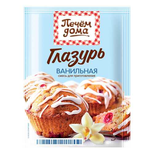 Глазурь Русский Продукт печем дома ванильная 90 г в Спар