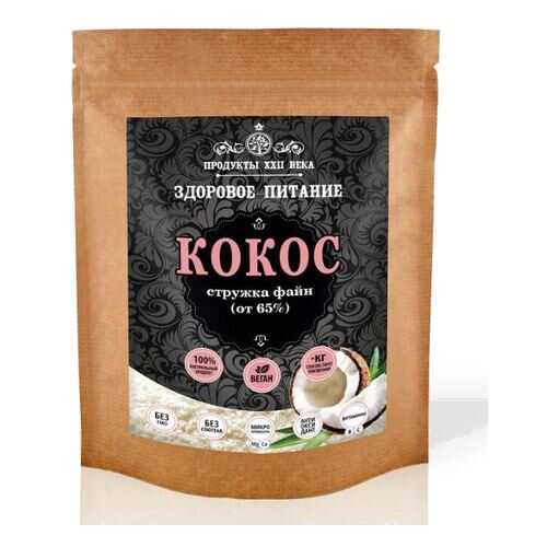 Кокосовая стружка файн Продукты XXII века от 65% 200 г в Спар