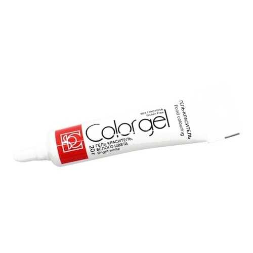 Краситель гелевый Colorgel - Белый, 20гр. в Спар