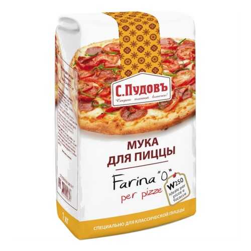 Мука для пиццы С.Пудовъ 1 кг в Спар
