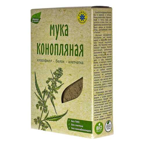 Мука Компас Здоровья конопляная 200 г в Спар