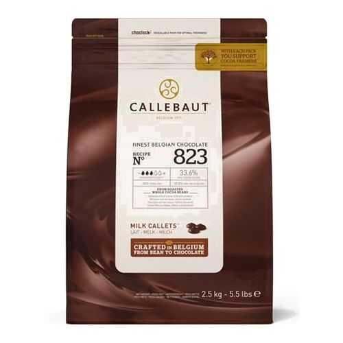 Шоколад Callebaut молочный 2.5 кг в Спар