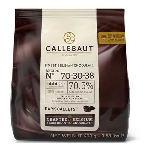 Шоколад темный Callebaut 70.5% какао (70-30-38-E0-D94) 0.4 кг в Спар