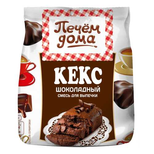 Смесь для выпечки Печем дома кекс шоколадный 300 г в Спар