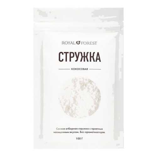 Стружка кокосовая Royal Forest 100г в Спар