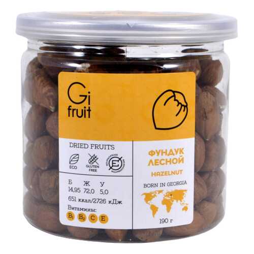 Фундук лесной Gifruit, 190г в Спар