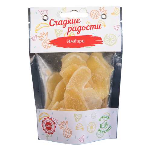Имбирь цукаты, 55 г в Спар