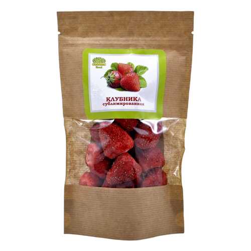 Клубника Organic Food сублимированная 20 г в Спар