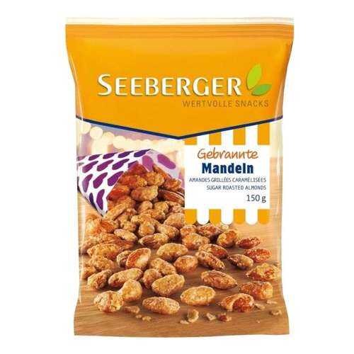 Миндаль обжареный в карамели Seeberger 150 г в Спар