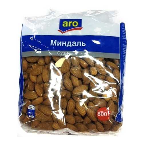Миндаль ядра сушеные Aro 800 г в Спар