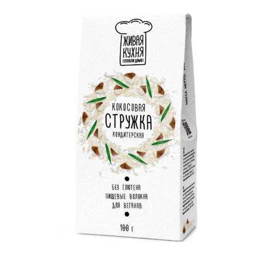 Стружка кокосовая КОМПАС ЗДОРОВЬЯ кондитерская 100г в Спар