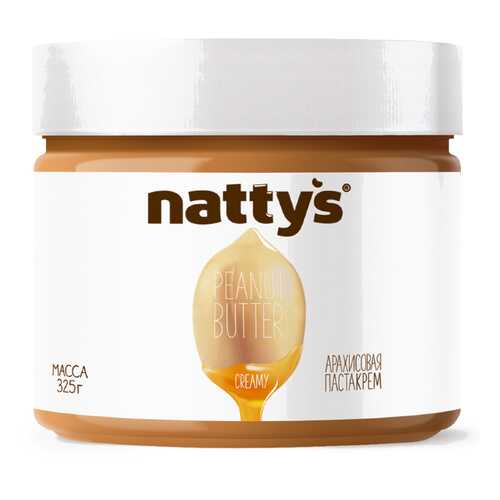Арахисовая паста Nattys Creamy 325 г в Спар