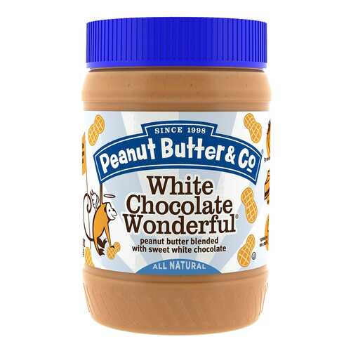 Арахисовая паста Peanut Butter&Co 454 г White Chocolate Wonder шоколад в Спар