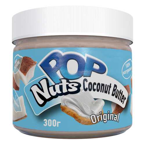 Кокосовая паста POP Nuts Coconut Butter Original Натуральная, 300 г в Спар