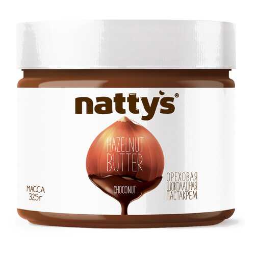 Ореховая паста Nattys Choconut с добавлением какао 325 г в Спар