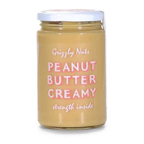 Паста арахисовая Grizzly Nuts кремовая 370г стекло Россия в Спар