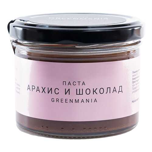 Паста GreenMania арахис и шоколад 200 г в Спар