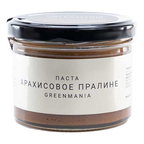 Паста GreenMania арахисовое пралине 200 г в Спар