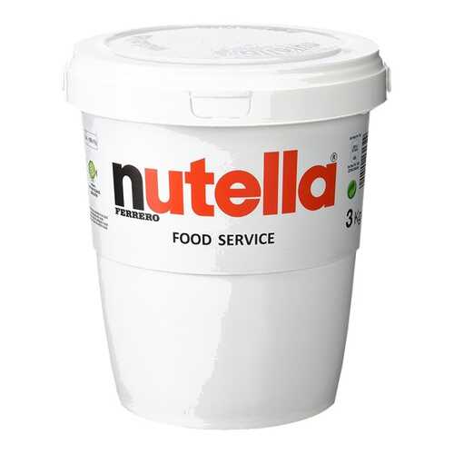 Паста шоколадная Ferrero nutella 3 кг в Спар