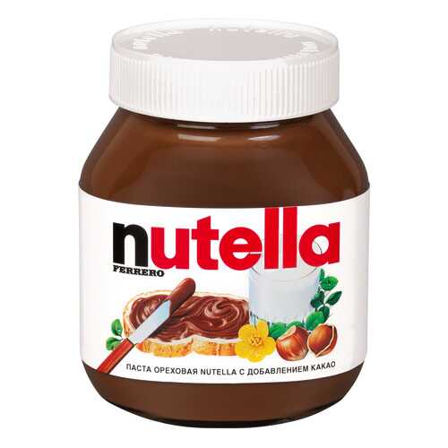 Паста шоколадная Nutella с добавлением какао 180 г в Спар