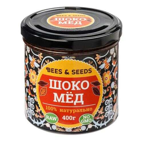 Шоколадный крем-мед без сахара Bees&Seeds здоровая энергия 400 г в Спар