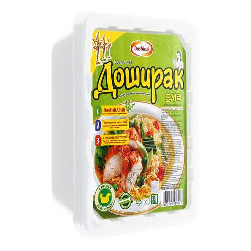 Лапша быстрого приготовления Доширак со вкусом курицы 90 г в Спар