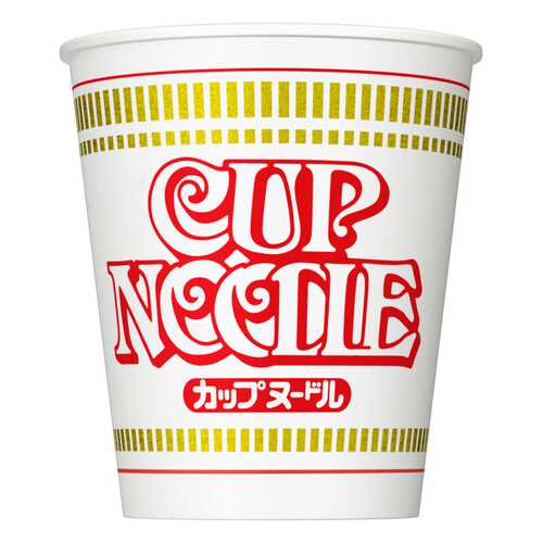 Лапша NISSIN CUP NOODLE Рамэн КРЕВЕТКА и Соевый Соус, 77г, Япония в Спар