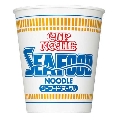 Лапша NISSIN CUP NOODLE Рамэн МОРЕПРОДУКТЫ SEAFOOD,75г, Япония в Спар