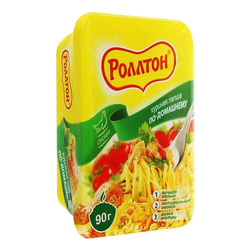 Лапша Роллтон быстрого приготовления курица 90 г в Спар